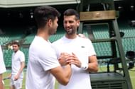 Alcaraz and Djokovic will face off in the final of the 2024 Wimbledon Championships (Image Source: Getty)
